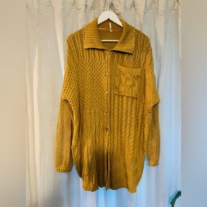Free People Oversized Cardigan Sweater